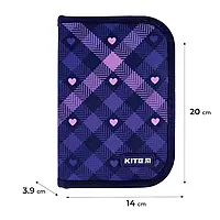 Пенал без наповнення Kite K24-621-1, 1 клапан