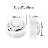 Wi-Fi датчик диму Tuya SmartLife, фото 6