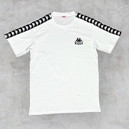 Футболка Kappa BLACK Lampass (біла), фото 1