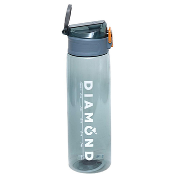 Пластикова пляшка для води 1,0 літр із ситечком з кришкою 2326 Спортивна пляшка для води