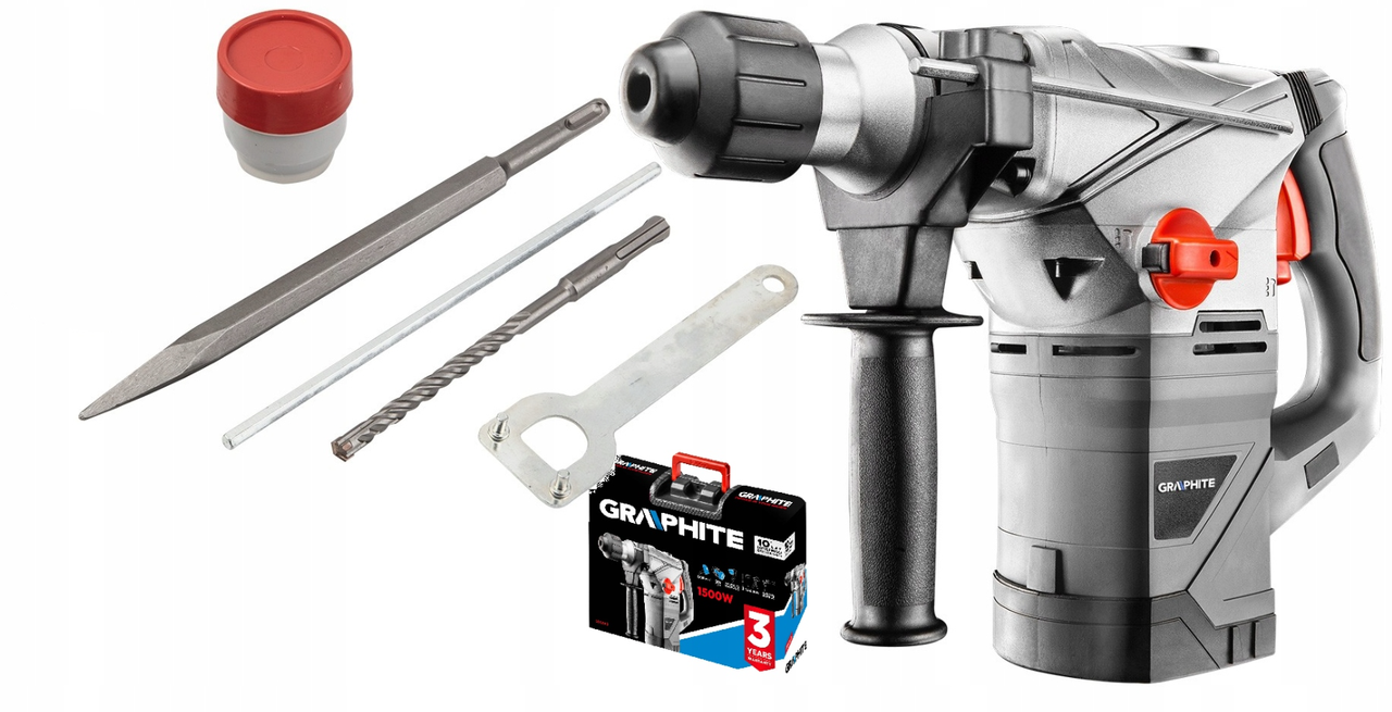 Перфоратор бочковий Graphite 58G862 перфоратор електричний бочковий мережевий перфоратор бочковий