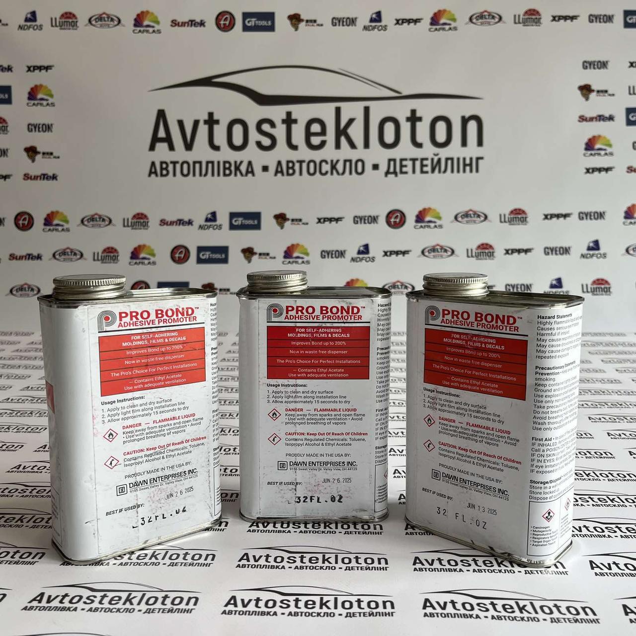 Праймер Pro bond adhesive promoter засіб для антигравійної та вінілової плівок 896 мл
