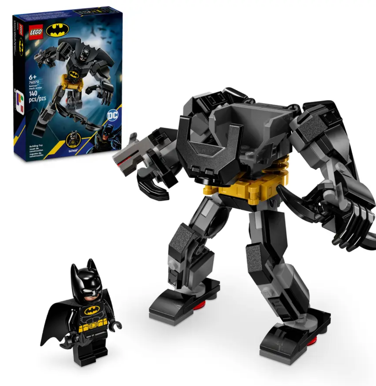Конструктор Лего ДС Бетмен Механічна броня Бетмена Lego DC Batman Mech Armor 76270