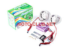 Аудіосистема 2.0 mod:938 (3", з діодами, сигн., МР3/FM/MicroSD, ПДУ, роз'єм ППДУ 3.5mm)