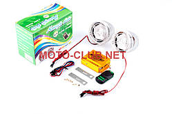 Аудіосистема 2.0 mod:GSG-07 (3", з діодами, сигналізація, FM/MP3 плеєр, ПДУ, роз'єм ППДУ 3K)