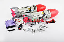 Аудіосистема 2.0 ROCKETS (3", Усама бен Ладен, сигналізація, FM/MP3/SD/USB, ПДУ)