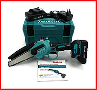 Аккумуляторная мини-пила Makita DUC155HN (24V, 4AH, шина 15 см) с автоматической смазкой цепи