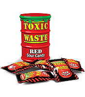 Toxic Waste Red — Токсик Вейст Червоний — най кисліші цукерки, Лімітований випуск, новинка