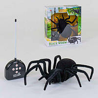 Павук на радіокеруванні 779 Чорна Вдова (12/2) на батарейках, світяться очі, в коробці