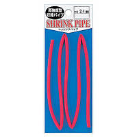 Трубка Toho термоусадочная Shrink Pipe 2.4мм 50см Red