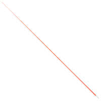 Вершинка ZEOX стеклопластик 0.80м Ø5.0мм solid red