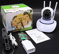 Безпроводная поворотная Wi-Fi IP Камера видеонаблюдения Smart PRO Q5