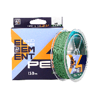 Шнур ZEOX Element PE X4 Moss Green 150м #1.0