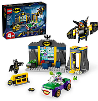 Конструктор Лего ДС Бэтмен Пещера Бэтмена с Бэтменом, Бетгерл и Джокером Lego DC Batman The Batcave 76272