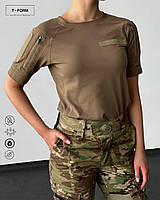 Женская военная футболка тактическая