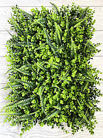 Штучна фітопанель. Килимок декоративний для оформлення фітостен (40 # 60), фото 4