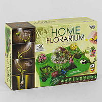 Гр Безпечний освітній набір для вирощування рослин "Home Florarium" HFL-01-01U укр. (5) "Danko Toys"