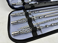 Набір шампурів Планшет Ексклюзив HAPPY DAYS Шампури в чохлі, фото 2