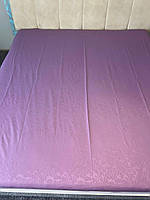 Простыня для кровати на резинке Простынь на матрас 180х200 микросатин Натяжные простыни Прочные простыни фиолет