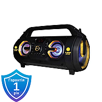 Портативна Bluetooth-колонка Bass Polska 5943 з підсвічуванням 70 Вт