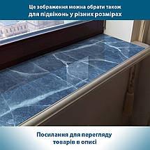 Покриття для столу, м'яке скло з фотодруком, текстура Льоду 60 х 100 см (1,2 мм), фото 5