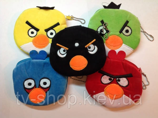 Гаманець велюр Angry Birds, фото 1
