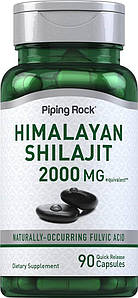 Антиоксидант Муміє гімалайський Piping Rock Himalayan Shilajit Extract 2000 мг 90 капс.