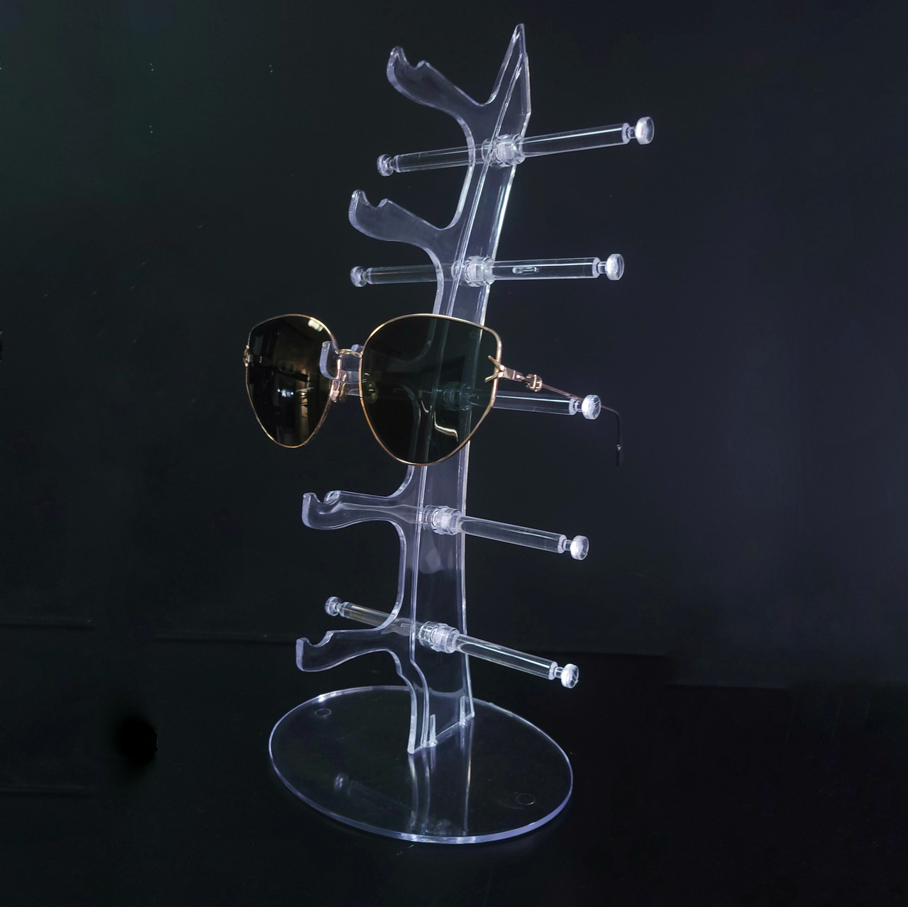 Стійка для окулярів акрилова торгова для магазину одягу, фото 1