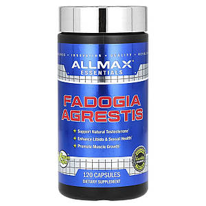 Бустер тестостерону Фадогія ALLMAX Fadogia Agrestis 325 мг 120 капс.
