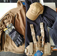 Куртка толстовка Patriot Helikon Tex фліс подвійний щільний з капюшоном