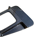 BMW E34 площадка МКПП М5 стиля справжній карбон БМВ Е34 накладка консолі для тюнінгу салону, фото 6