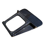 BMW E34 площадка МКПП М5 стиля справжній карбон БМВ Е34 накладка консолі для тюнінгу салону, фото 5