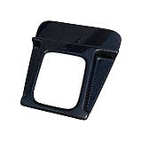 BMW E34 площадка МКПП М5 стиля справжній карбон БМВ Е34 накладка консолі для тюнінгу салону, фото 4