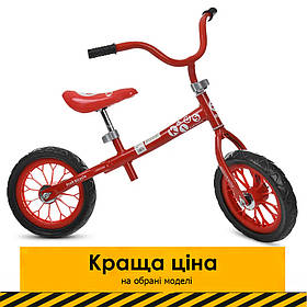 Дитячий беговел PROFI KIDS 12 дюймів M 3255-3 Червоний, колеса EVA