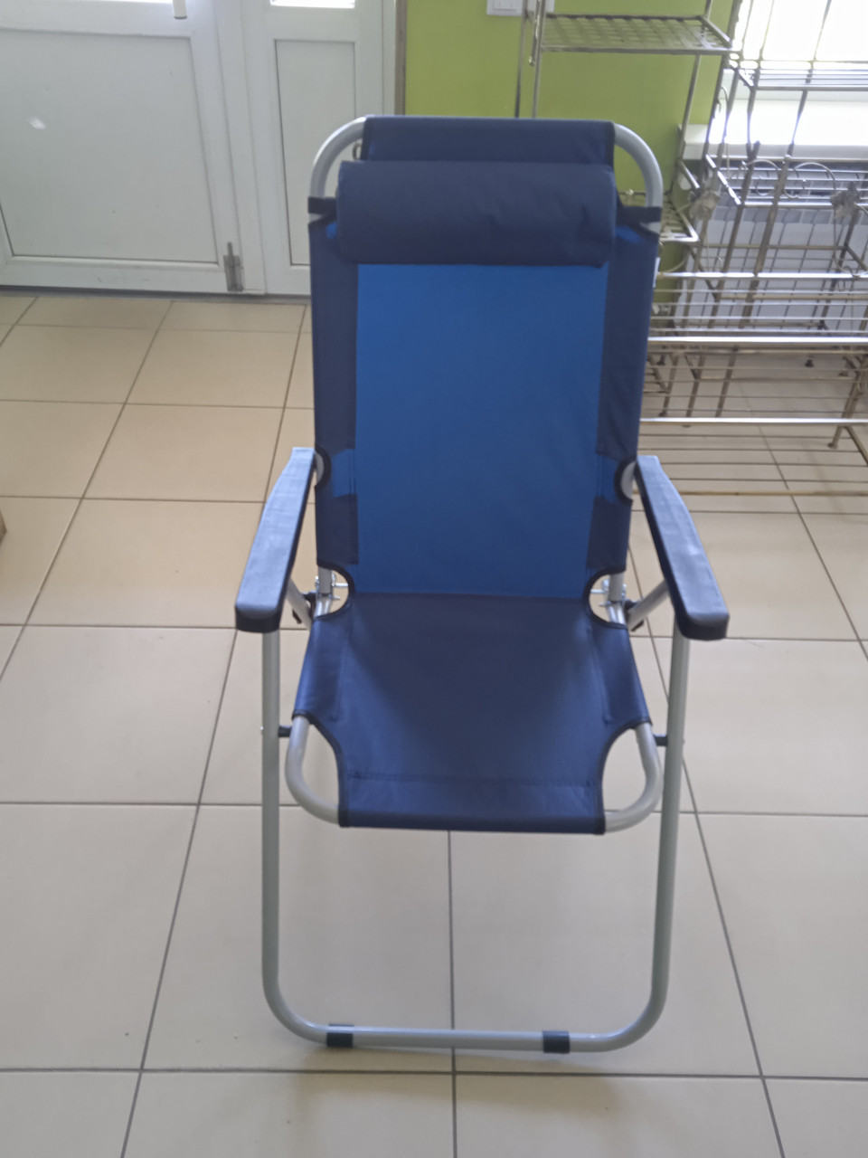 Крісло шезлонг — Мальта з підлокітником і підголівником, фото 1