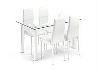 Комплект кухонной мебели: стол и 4 кресла белый ТОП ПРОДАЖ с Amazon