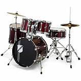 Ударна установка Millenium Focus 18 Drum Set Red, фото 2