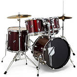 Ударна установка Millenium Focus 18 Drum Set Red, фото 3