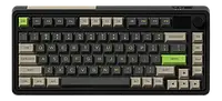 Клавиатура FL ESPORTS CMK75 Desert Grey FLCMMK Ice Pink switches TFT Knob Three-Mode