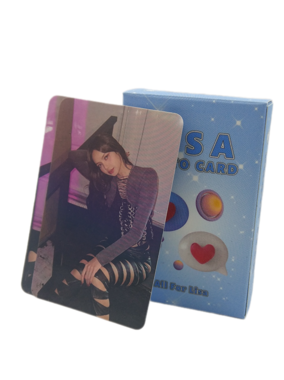 Ломо Картки Lomo Card China Blackpink Lisa Ліса Блекпінк голографічні СС C BP 11