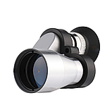 Міні монокуляр із чохлом для ювеліра Telescope 8x20 Портативний туристичний телескоп, фото 4