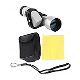 Міні монокуляр із чохлом для ювеліра Telescope 8x20 Портативний туристичний телескоп, фото 9