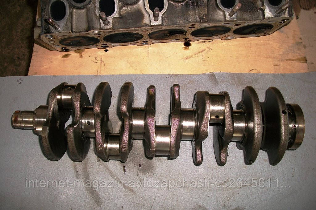Коленвал двигателя (BJK/BJL/BJM) на Volkswagen Crafter 2,5TDI - фото 3 - id-p412784941
