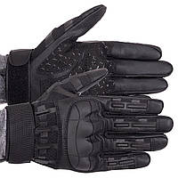 Рукавички тактичні із закритими пальцями Military Rangers BC-9879 розмір M колір чорний kz