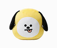 Мягкая Игрушка ЧИМИ BT21 Плюшевая Подушка CHIMMY ARMY персонаж BTS 30 см Жёлтый (00919)