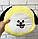 М'яка Іграшка ЧИМІ BT21 Плюшева Подушка CHIMMY ARMY персонаж BTS 22 см Жовтий (00919), фото 5