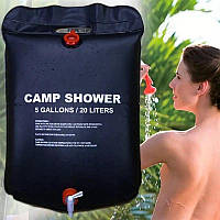 Подвесной портативный душ для кемпинга и дачи 20л, Camp Shower