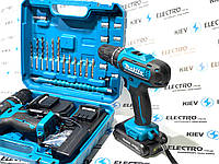 Ударный шуруповерт MAKITA DE462D (24V/5Ah) с набором инструмента