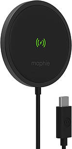 Бездротовий зарядний пристрій Mophie Snap+ MagSafe Wireless Charger 15W Qi-Enabled Black