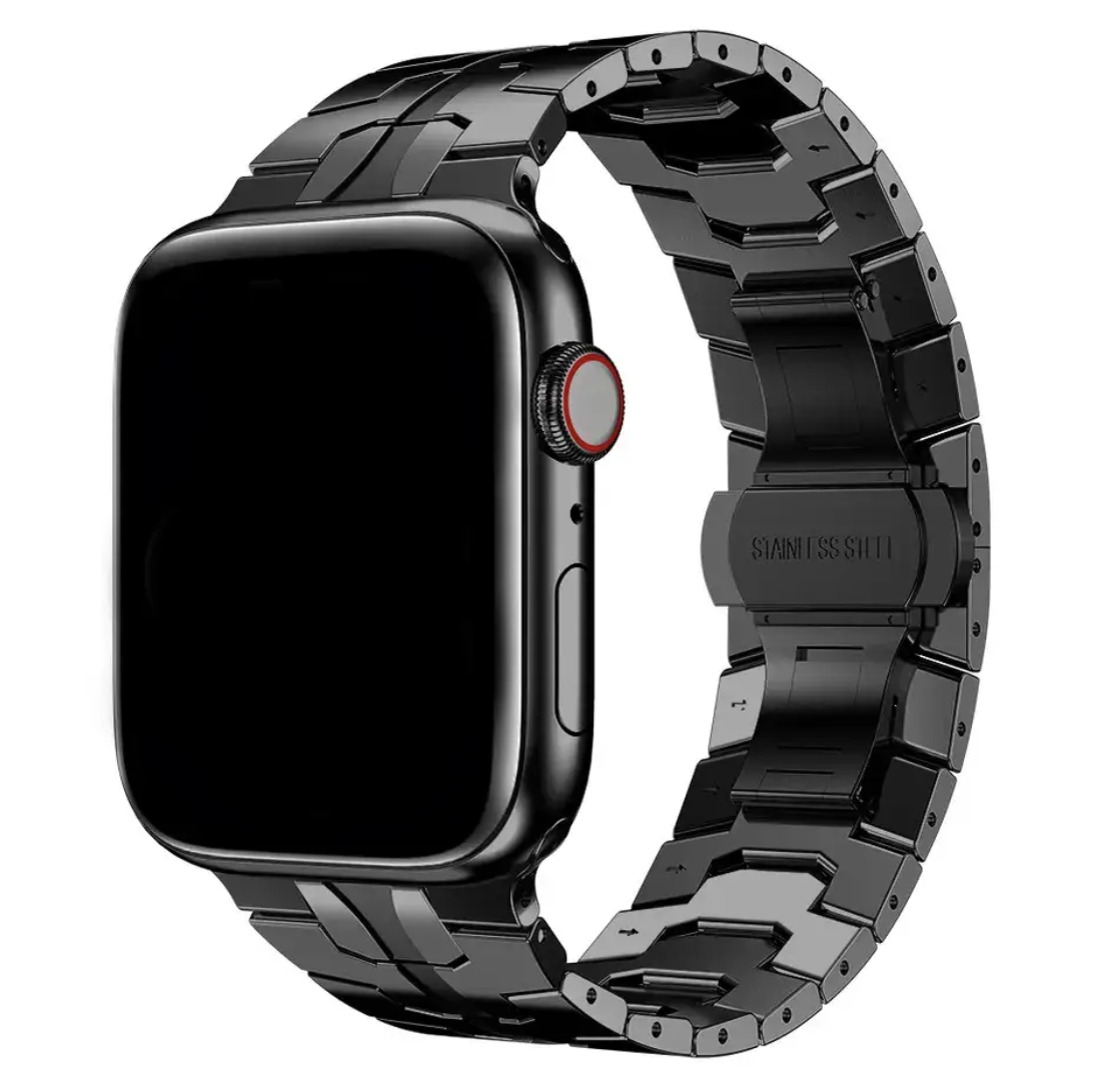 Ремінець BPNK Iron Man Black для Apple Watch 41mm | 40mm | 38mm